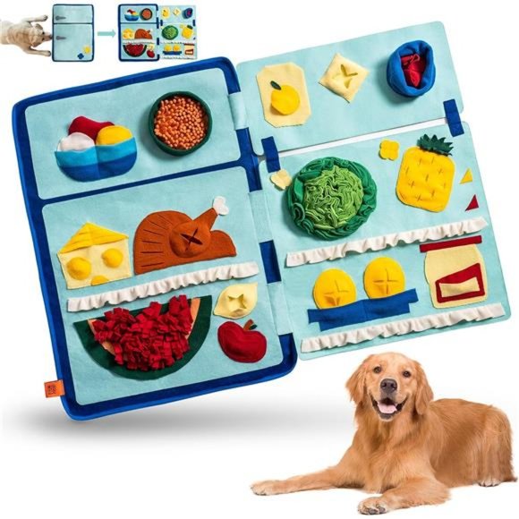 40'' X 27''Dog Snuffle Mat, Dog Puzzle Enrichment Toys Interactive Foraging Mat - Picture 1 of 6
